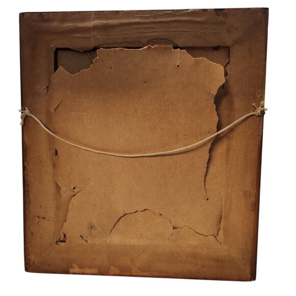 Vintage Art Deco Framed Wall Art Lady and Gentleman Couple Turner Signed 1940s - Picture 3 of 8